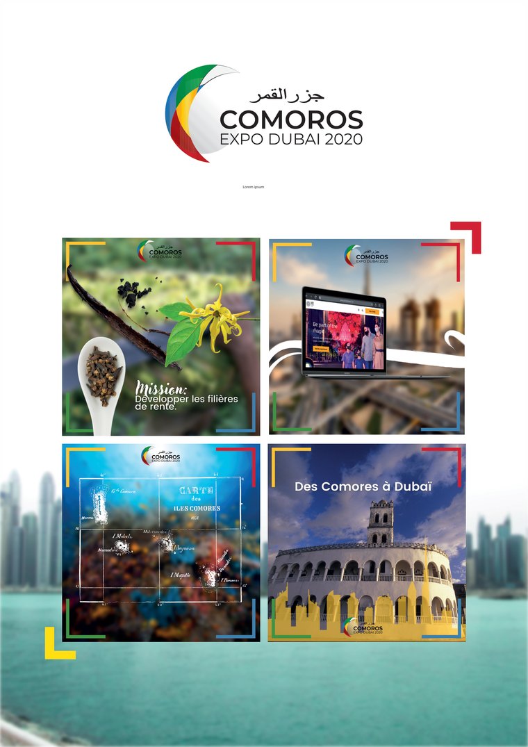 Plaquette Comores Expo Dubai 2020