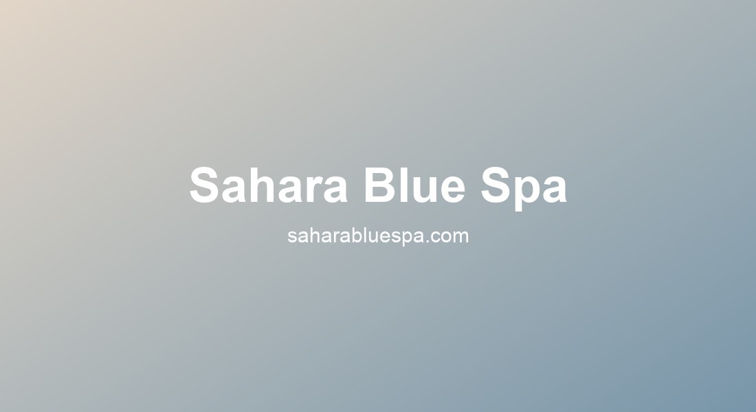 Sahara Blue Spa